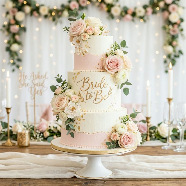 Bride to be Cake